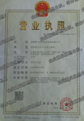 昆明橙子教育信息咨询有限公司