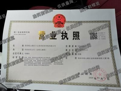 贵阳观山湖区卜心美术培训学校有限公司