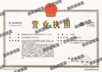 潍坊德信行远东平民大药房有限公司二十九店